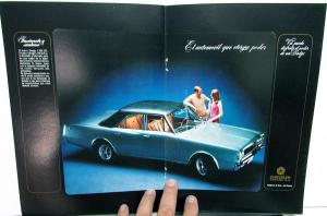 1972 Chrysler Espana SA Foreign Dodge Dealer 3.700 GT Brochure Spanish Text