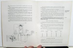 1915 Peerless Models 54 & 55 Four Six Instruction Owners Manual No 11 Original