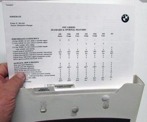 1995 BMW Boxed Press Kit - 3 5 7 and 8 Series