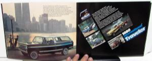 1980 International Scout Dealer Sales Brochure IH Scout II Traveler Terra Specs