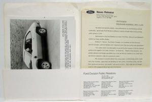 1976 Ford Stallion Package Press Kit - Mustang II Pinto Maverick