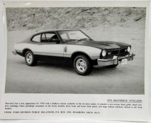 1976 Ford Stallion Package Press Kit - Mustang II Pinto Maverick