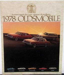 1978 Oldsmobile Cutlass Supreme Salon Cruiser 442 Omega Starfire Sales Brochure