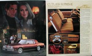 1978 Oldsmobile Cutlass Supreme Salon Cruiser 442 Omega Starfire Sales Brochure