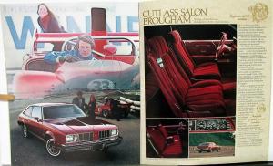 1978 Oldsmobile Cutlass Supreme Salon Cruiser 442 Omega Starfire Sales Brochure