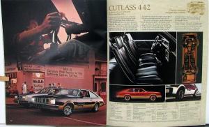 1978 Oldsmobile Cutlass Supreme Salon Cruiser 442 Omega Starfire Sales Brochure