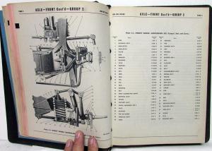 1936 1937 1938 1939 1940 1941 1942 Dodge Parts Book Manual Car Original W/Binder