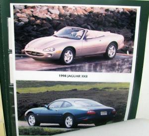 1998 Jaguar Press Kit - XJ XK8 XJR Vanden Plas XJ8