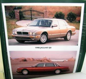 1998 Jaguar Press Kit - XJ XK8 XJR Vanden Plas XJ8