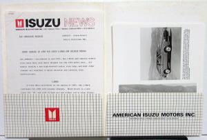 1986 Isuzu Impulse and I-Mark Press Kit