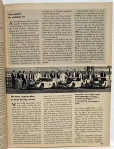 1968 Road Test Magazine - Special Toyota Issue Vol 4 No 7 - 2000 GT Land Cruiser