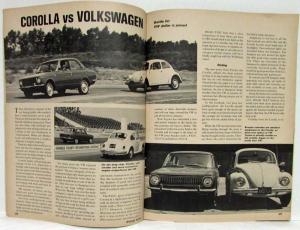 1968 Road Test Magazine - Special Toyota Issue Vol 4 No 7 - 2000 GT Land Cruiser