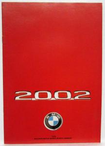 1976 BMW 2002 Sales Brochure