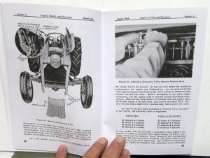 1953 Ford Model NAA Tractor Owners Manual Care & Op Golden Jubilee New Repro