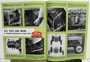 1949 Ford Tractor With Dearborn Farm Equipment Dealer Sales Brochure Features