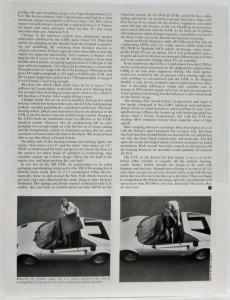 1978 Ferrari 308 GTS Along Came a Spyder Road & Track Road Test Article Reprint