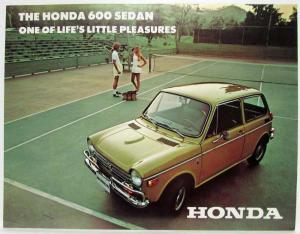 1971 Honda 600 Sedan Spec Sheet