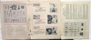 1948 Pontiac Dealer Hydra-Matic Transmission Essential Service Tools Catalog