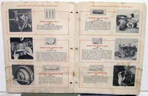 1948 Pontiac Dealer Hydra-Matic Transmission Essential Service Tools Catalog