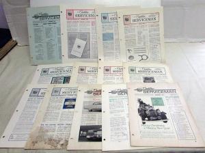 1968 The Cadillac Serviceman Dealer Technical Service Bulletins Set Of 12