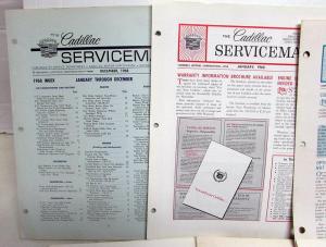 1968 The Cadillac Serviceman Dealer Technical Service Bulletins Set Of 12