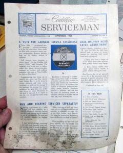 1968 The Cadillac Serviceman Dealer Technical Service Bulletins Set Of 12