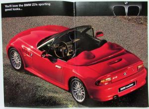 1996 BMW Z3 Roadster Accessories and Lifestyles Sales Brochure