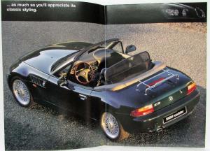 1996 BMW Z3 Roadster Accessories and Lifestyles Sales Brochure