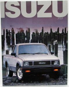 1987 Isuzu Pickup Sales Brochure