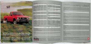 1987 Isuzu Pickup Sales Brochure