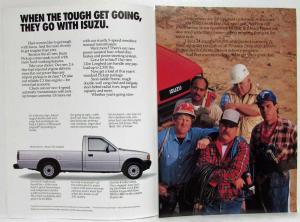 1988 Isuzu Fleet Program Sales Folder Brochure - Pickup and Trooper II