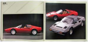 1983 Ferrari 308 Quattrovalvole US Version Sales Brochure