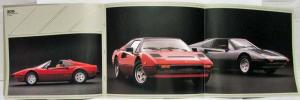 1983 Ferrari 308 Quattrovalvole US Version Sales Brochure