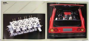 1983 Ferrari 308 Quattrovalvole US Version Sales Brochure