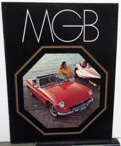 1973 MG MGB Sales Brochure