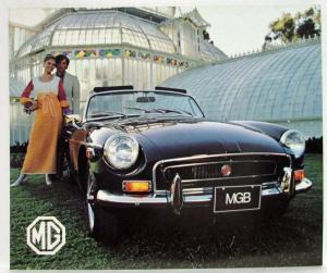 1972 MG MGB Sales Brochure