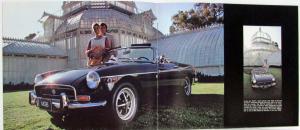 1972 MG MGB Sales Brochure