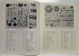 1950s MG TC TD TF Moss Motors LTD Parts List Edition Eight 2-15-1964