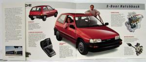 1990 Daihatsu Full Line Sales Brochure - Charade and Rocky