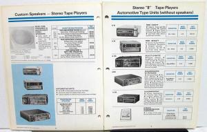 1976 Chrysler Plymouth Dodge Dealer Accessories Catalog Car & Truck Insert