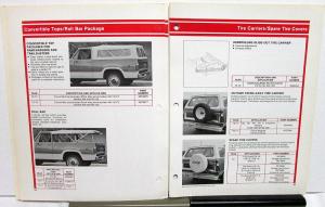 1978 Chrysler Plymouth Dodge Dealer Accessories Catalog Car & Truck Insert