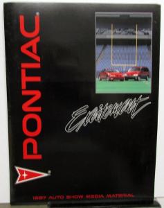 1997 Pontiac Auto Show Press Kit - Grand Prix Grand Am Firebird Bonneville