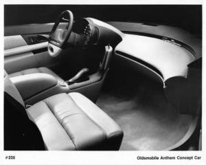 1993 Oldsmobile Anthem Concept Car Interior View Press Photo 0278