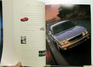 1999 Jaguar Dealer Prestige Sales Brochure XK8 XJ8 Vanden Plas XJR