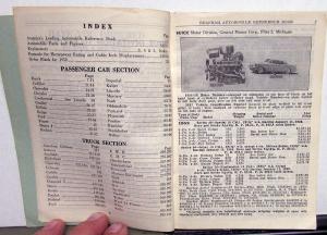 1957 Branham Automobile Reference Book Buick Plymouth Ford REO