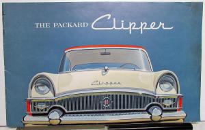 1955 Packard Clipper Dealer Large Oversized Sales Brochure Features Specs Rare