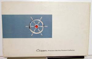 1955 Packard Clipper Dealer Large Oversized Sales Brochure Features Specs Rare