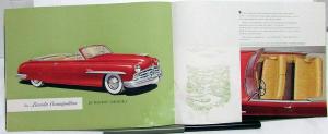 1949 Lincoln & Cosmopolitan Prestige Sales Brochure With Envelope Original Large