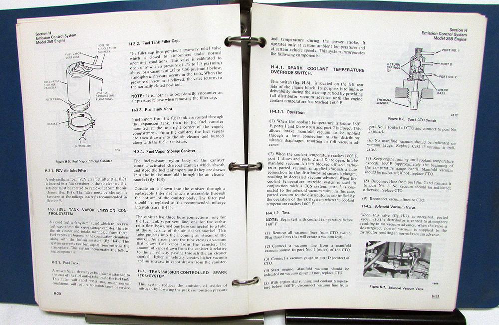 1975 AM General Jeep Model FJ-8A Postal Service Delivery Truck Shop Manual