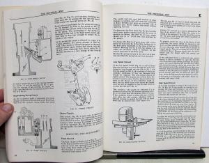 1957 Willys Jeep Universal Dealer Service Shop manual CJ Series DJ-3A Dispatcher